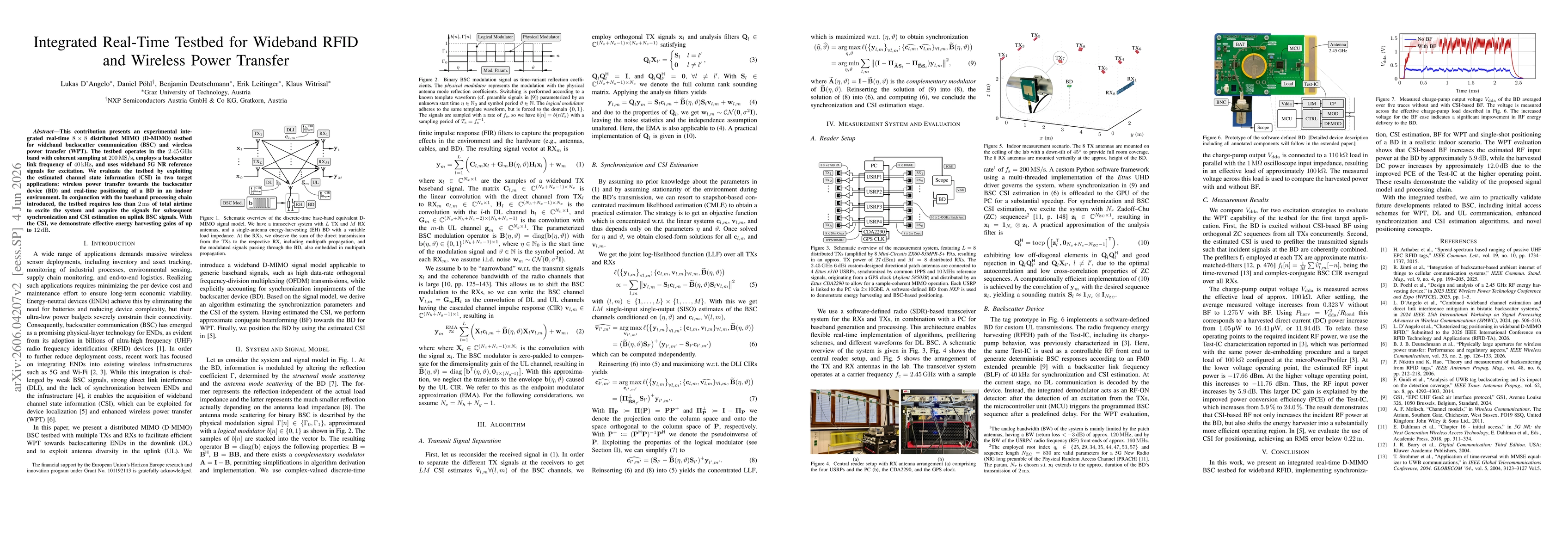 Thumbnail for Integrated Real-Time Testbed for Wideband RFID and Wireless Power Transfer