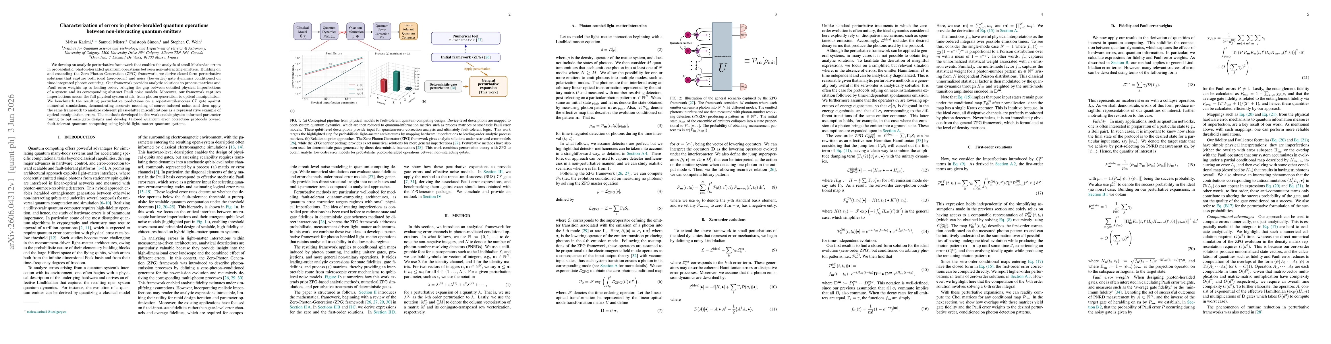 Thumbnail for Characterization of errors in photon-heralded quantum operations between non-interacting quantum emitters
