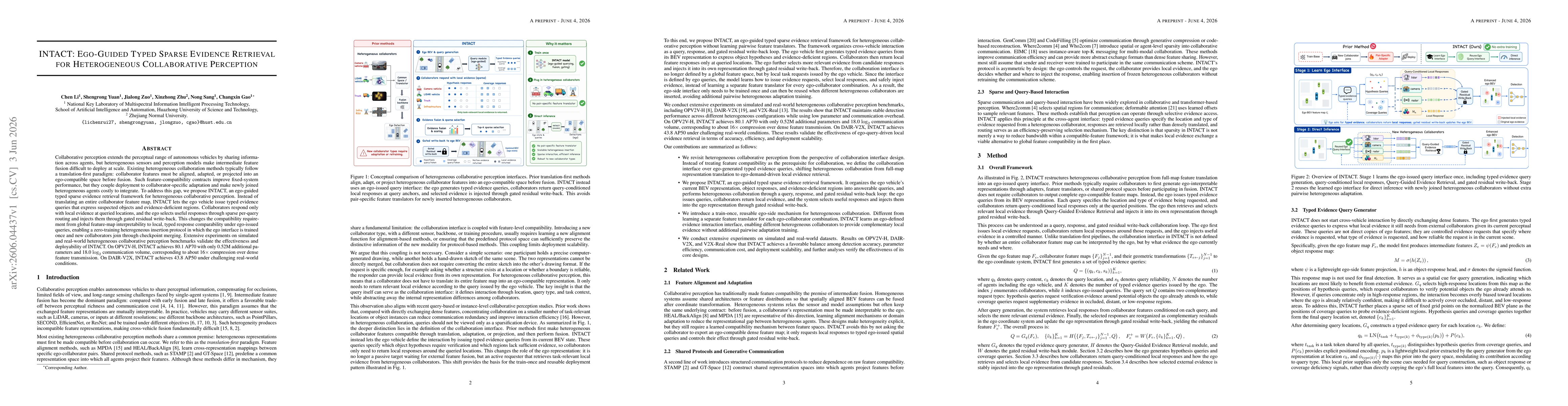 Thumbnail for INTACT: Ego-Guided Typed Sparse Evidence Retrieval for Heterogeneous Collaborative Perception