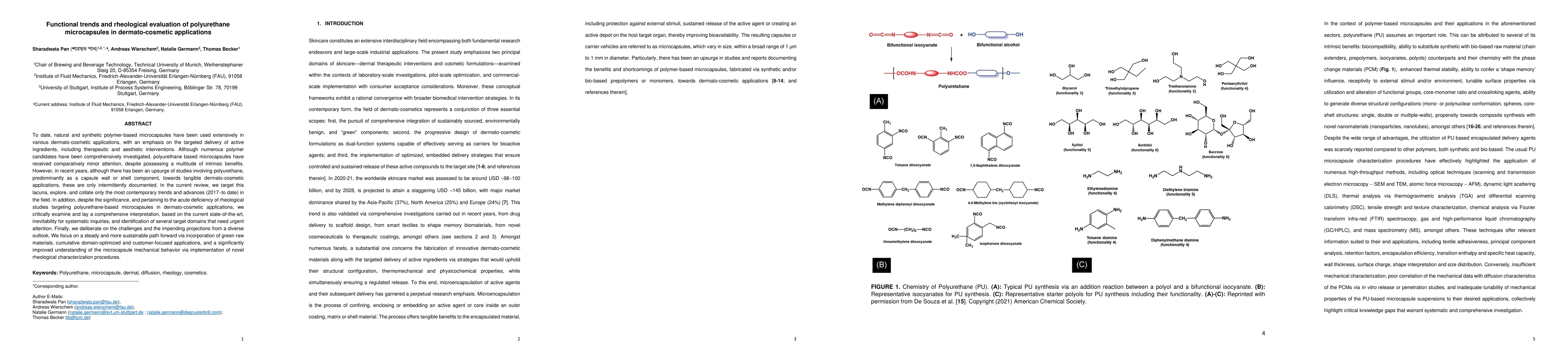 Thumbnail for Functional trends and rheological evaluation of polyurethane microcapsules in dermato-cosmetic applications