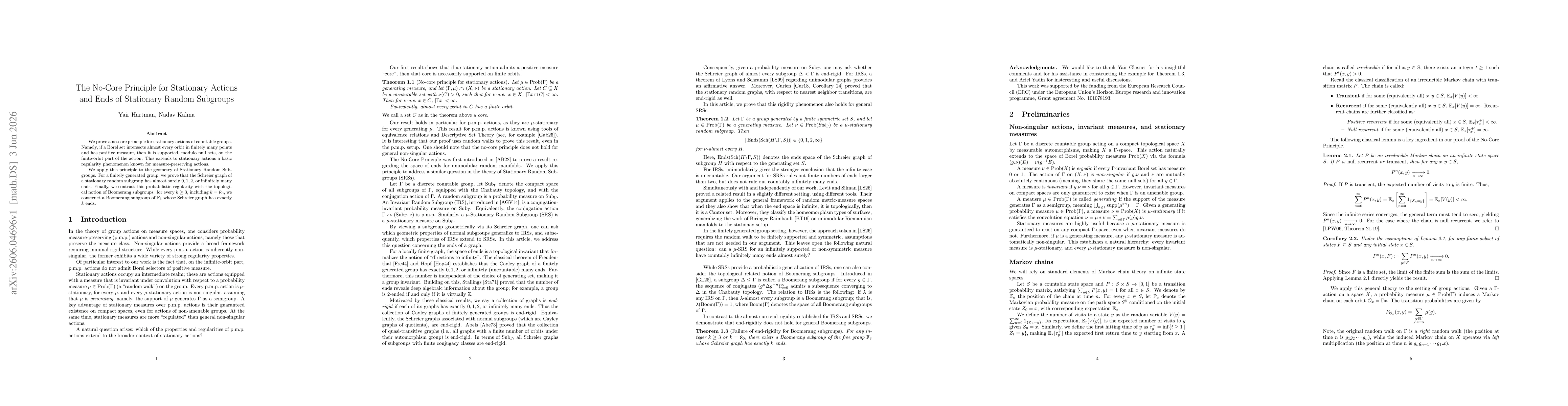 Thumbnail for The No-Core Principle for Stationary Actions and Ends of Stationary Random Subgroups