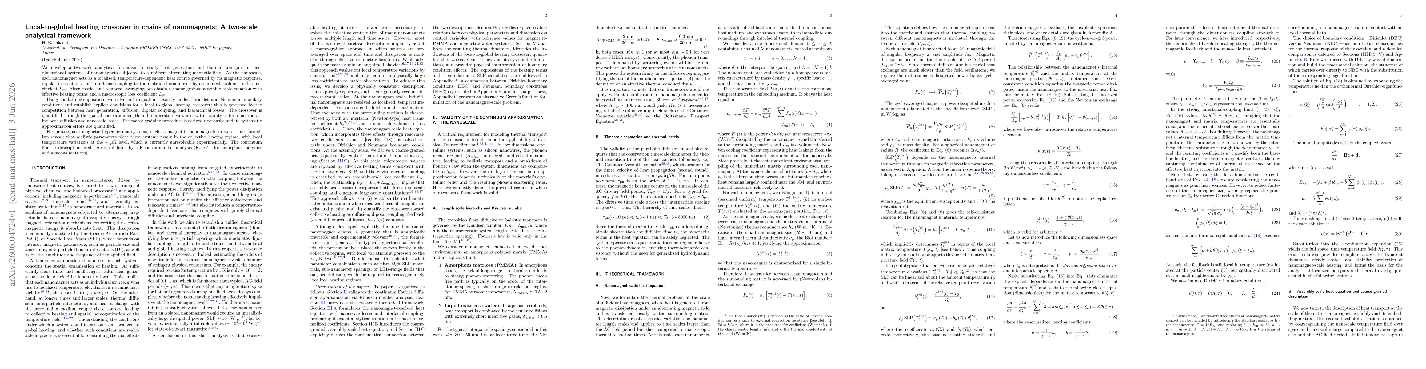 Thumbnail for Local-to-global heating crossover in chains of nanomagnets: A two-scale analytical framework
