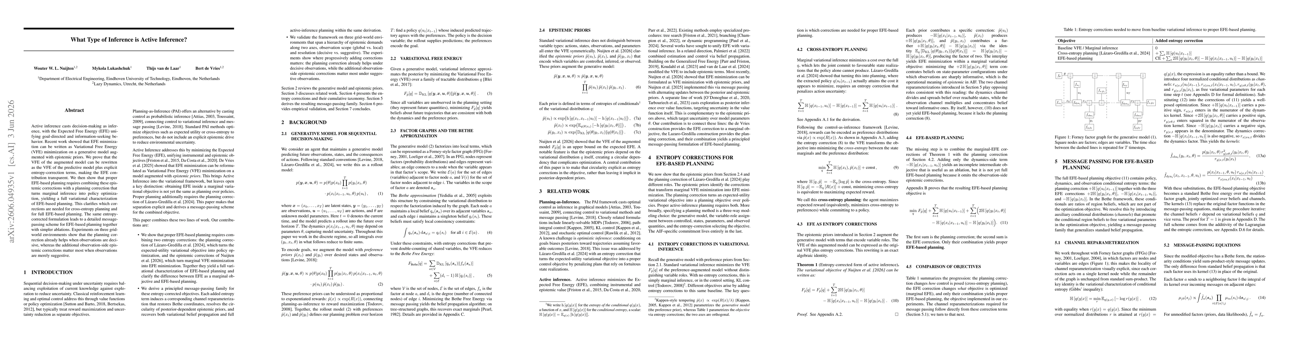 Thumbnail for What Type of Inference is Active Inference?