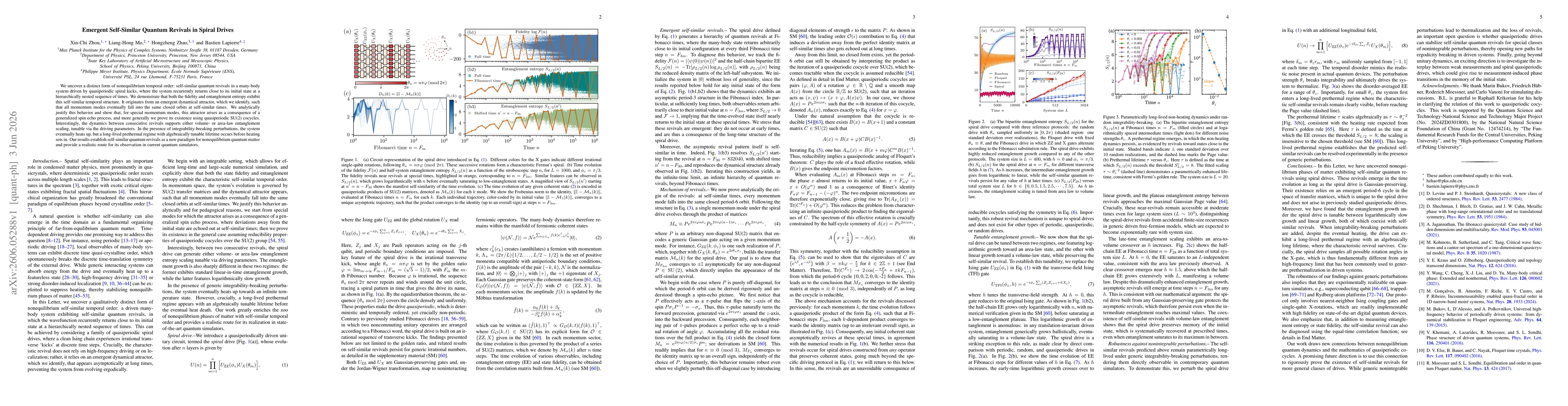 Thumbnail for Emergent Self-Similar Quantum Revivals in Spiral Drives