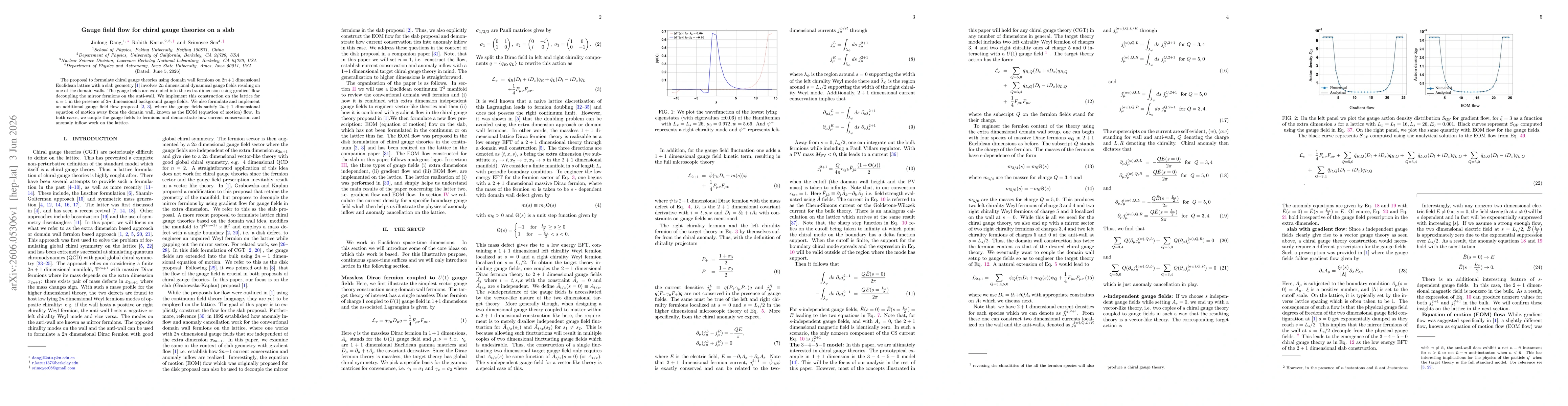 Thumbnail for Gauge field flow for chiral gauge theories on a slab