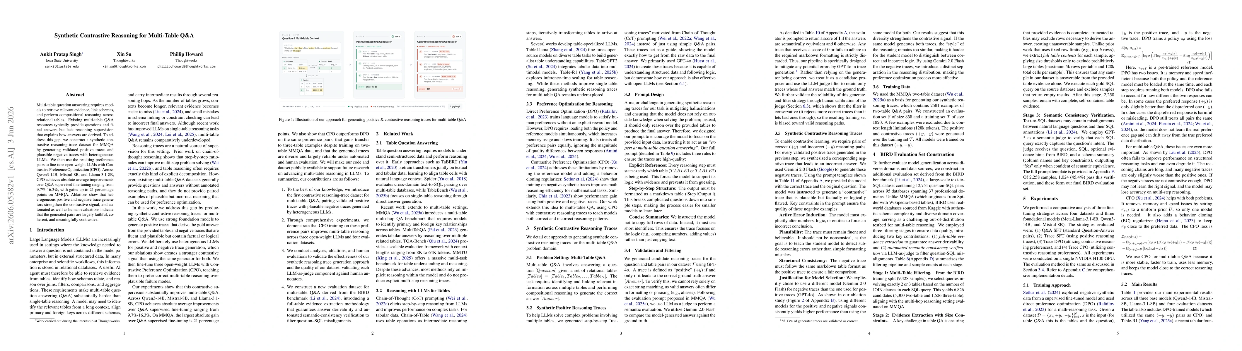 Thumbnail for Synthetic Contrastive Reasoning for Multi-Table Q&A