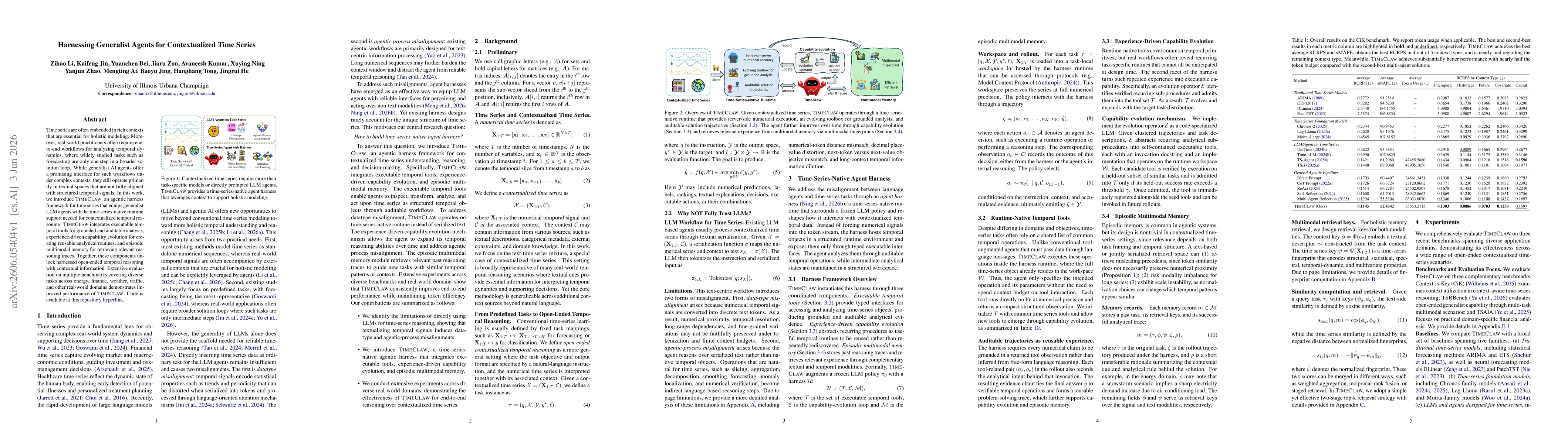 Thumbnail for Harnessing Generalist Agents for Contextualized Time Series