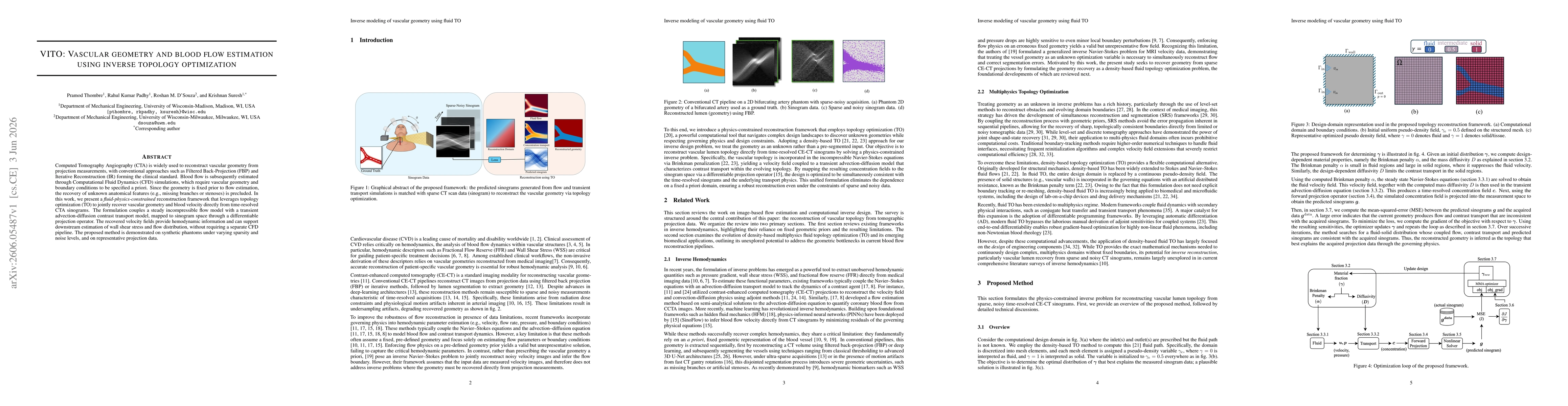 Thumbnail for VITO: Vascular Geometry and Blood Flow Estimation Using Inverse Topology Optimization
