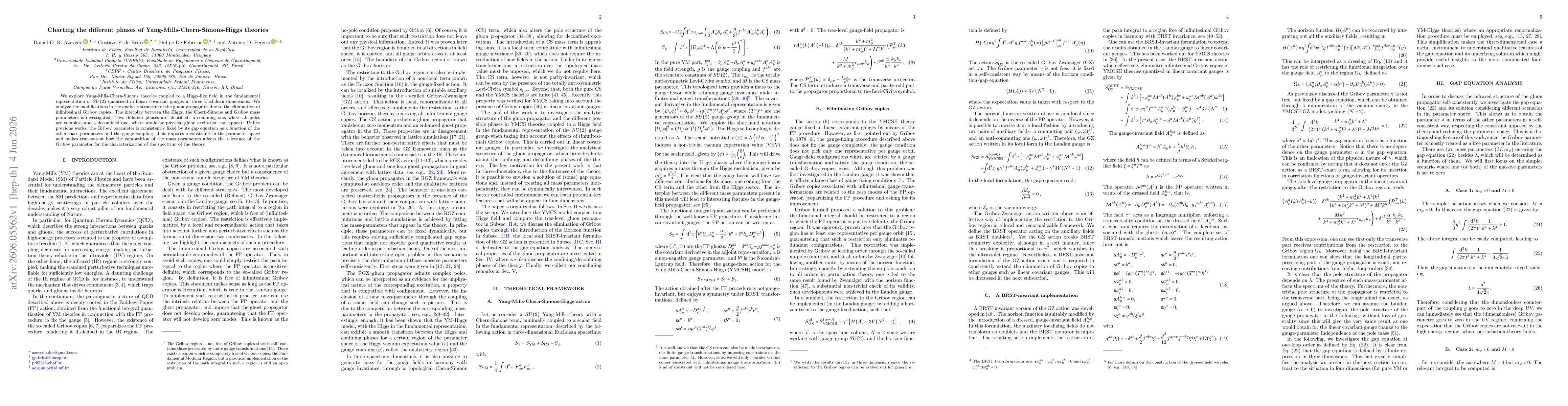 Thumbnail for Charting the different phases of Yang-Mills-Chern-Simons-Higgs theories