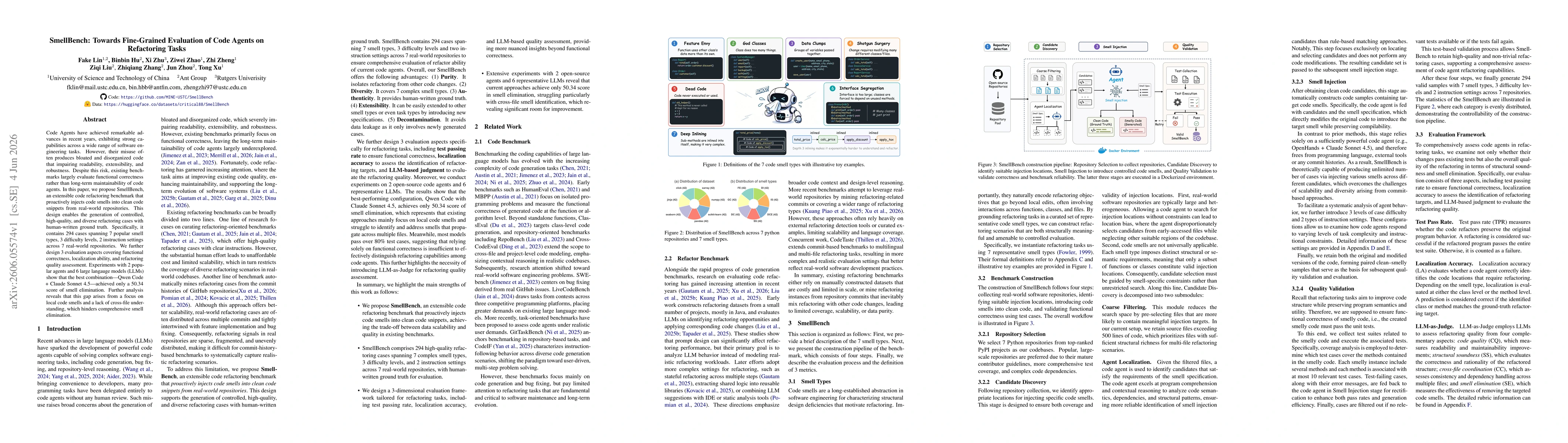 Thumbnail for SmellBench: Towards Fine-Grained Evaluation of Code Agents on Refactoring Tasks