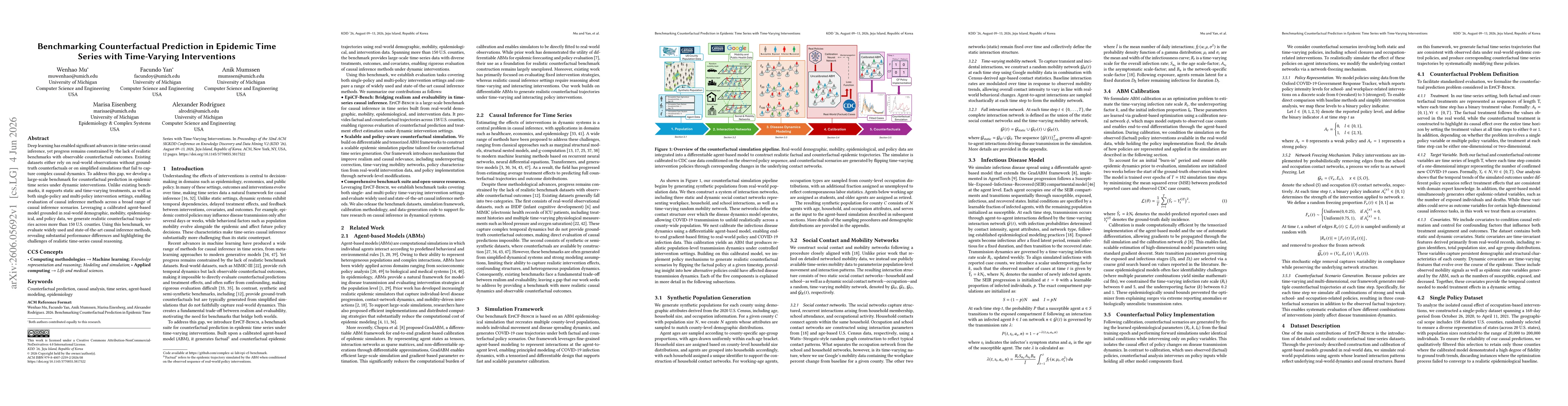 Thumbnail for Benchmarking Counterfactual Prediction in Epidemic Time Series with Time-Varying Interventions