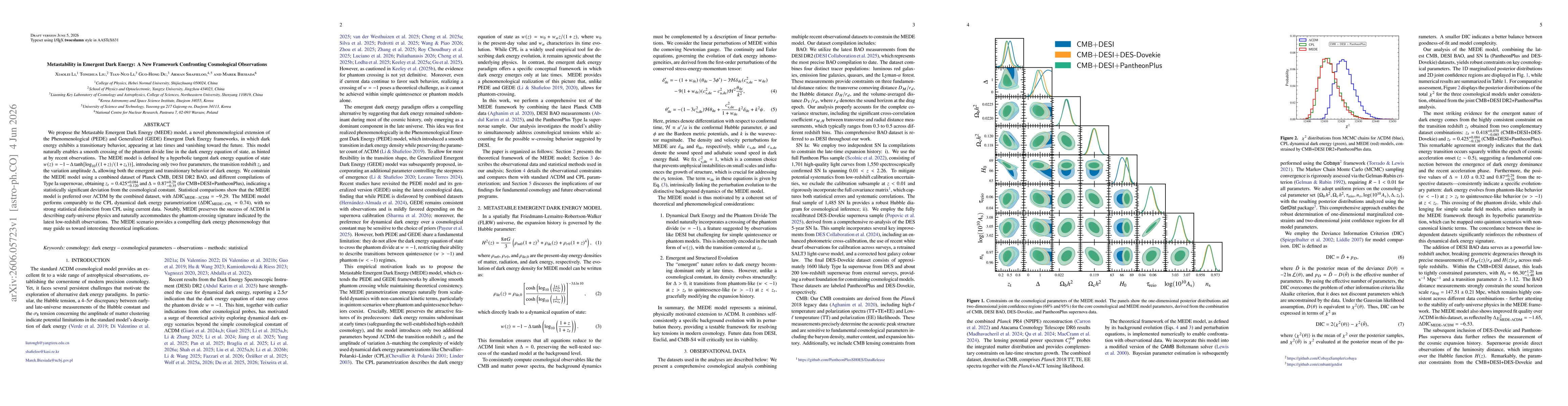 Thumbnail for Metastability in Emergent Dark Energy: A New Framework Confronting Cosmological Observations