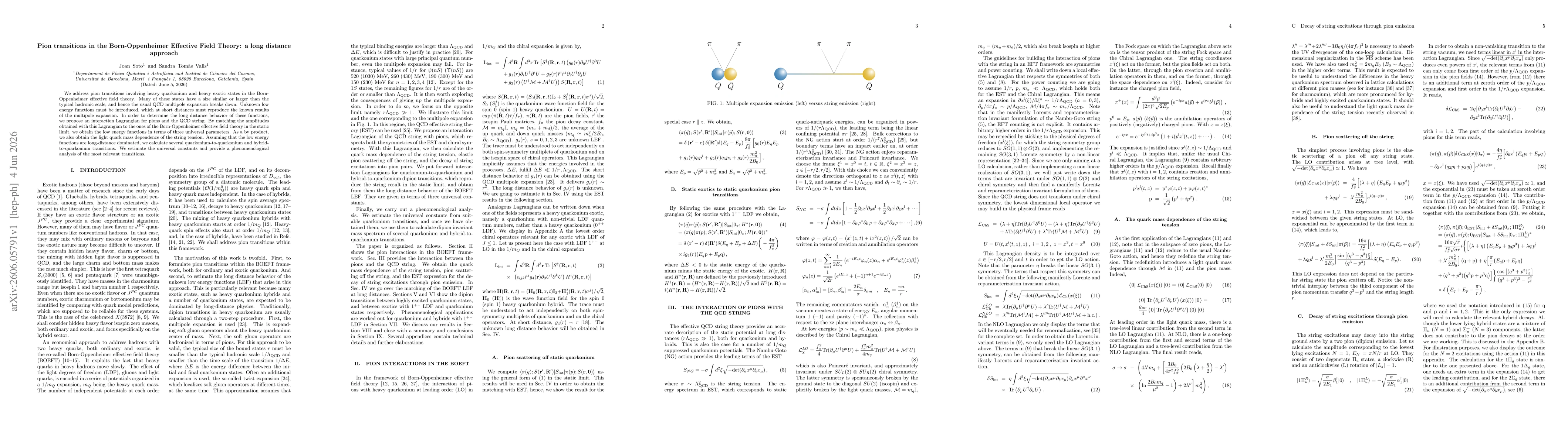 Thumbnail for Pion transitions in the Born-Oppenheimer Effective Field Theory: a long distance approach