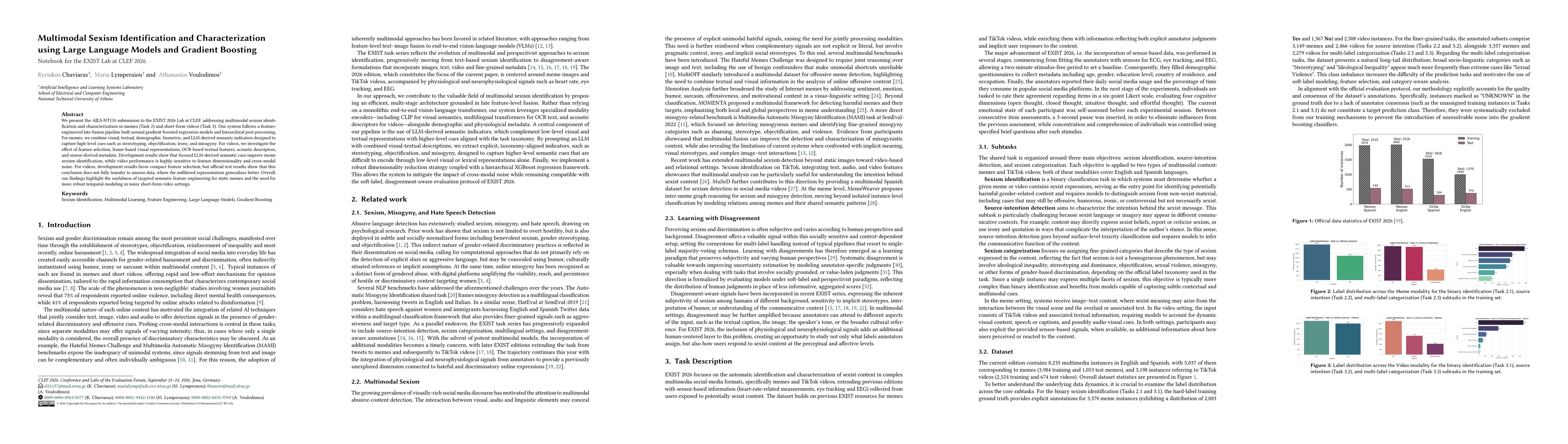 Thumbnail for Multimodal Sexism Identification and Characterization using Large Language Models and Gradient Boosting