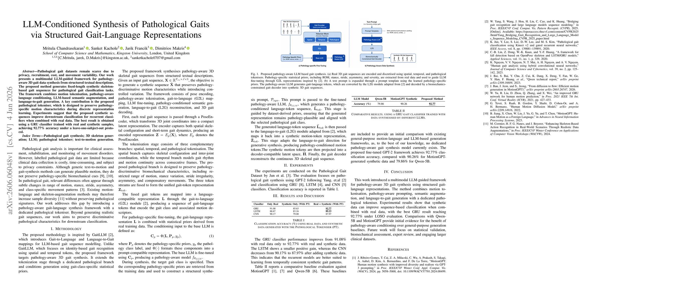 Thumbnail for LLM-Conditioned Synthesis of Pathological Gaits via Structured Gait-Language Representations