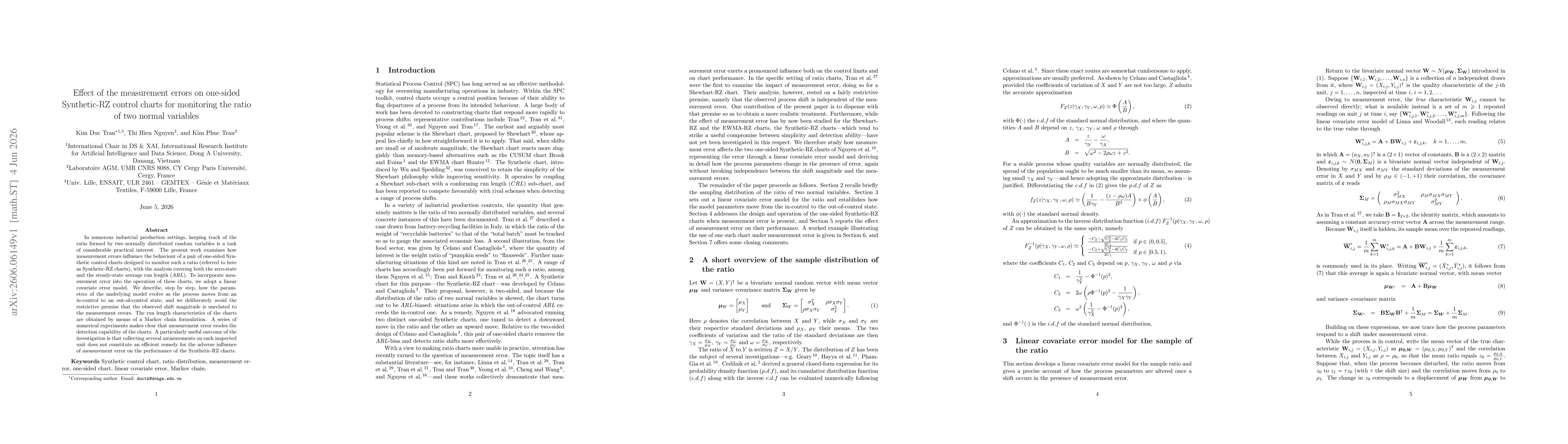 Thumbnail for Effect of the measurement errors on one-sided Synthetic-RZ control charts for monitoring the ratio of two normal variables