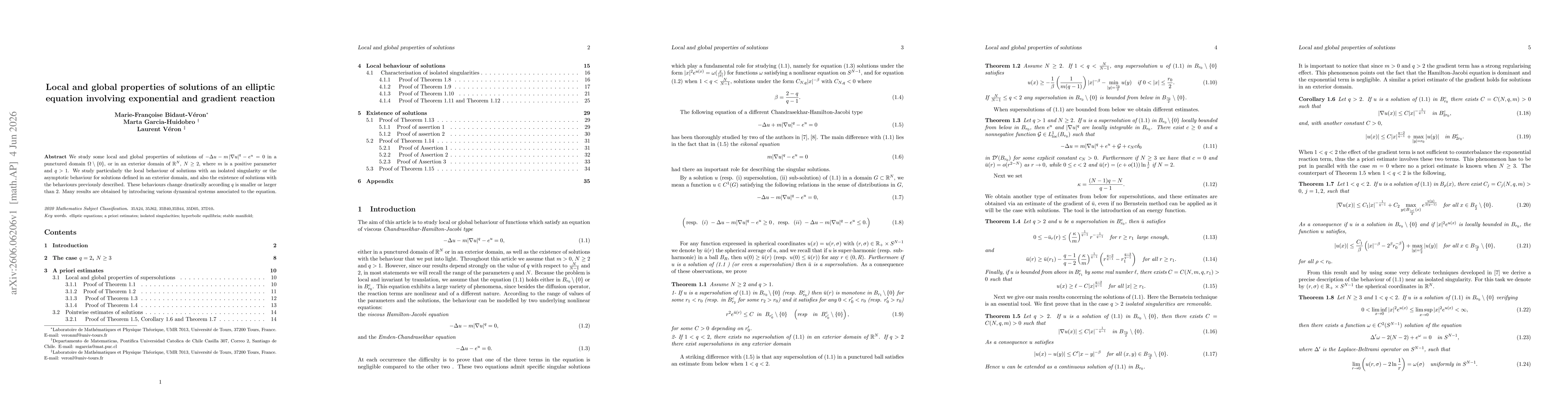 Thumbnail for Local and global properties of solutions of an elliptic equation involving exponential and gradient reaction