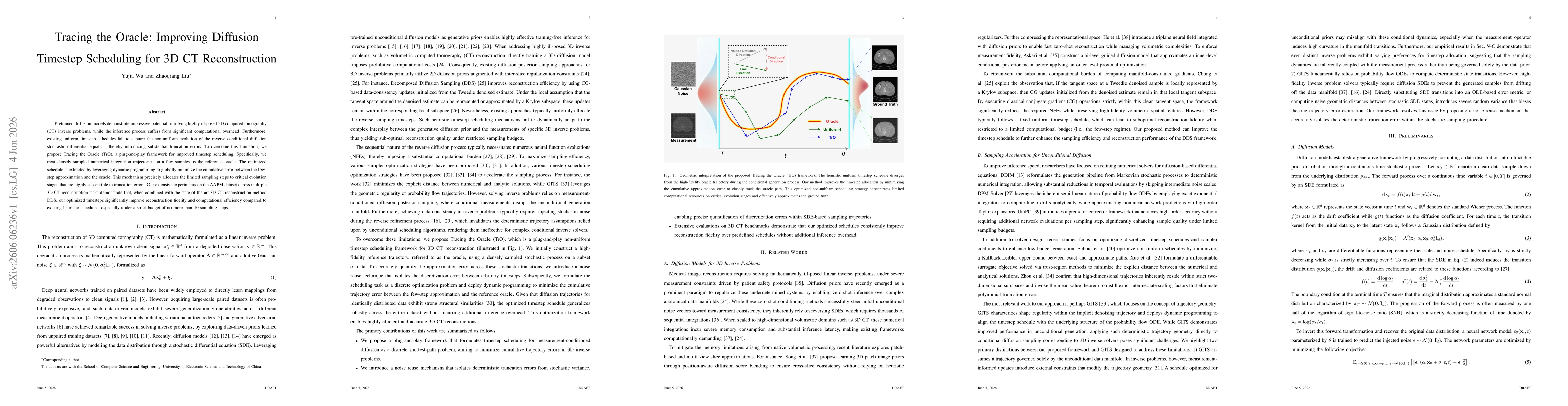 Thumbnail for Tracing the Oracle: Improving Diffusion Timestep Scheduling for 3D CT Reconstruction