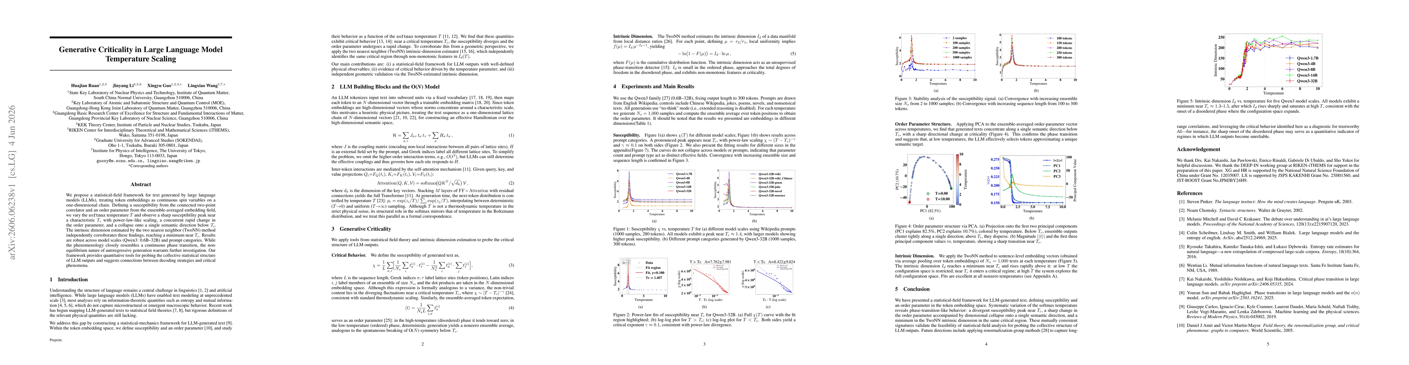 Thumbnail for Generative Criticality in Large Language Model Temperature Scaling