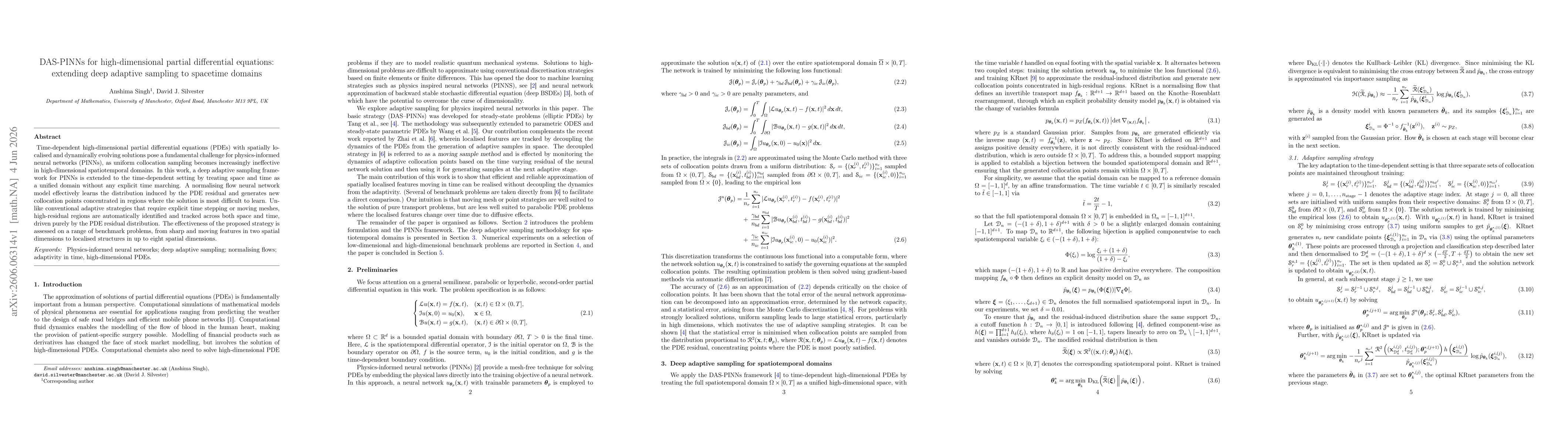 Thumbnail for DAS-PINNs for high-dimensional partial differential equations: extending deep adaptive sampling to spacetime domains