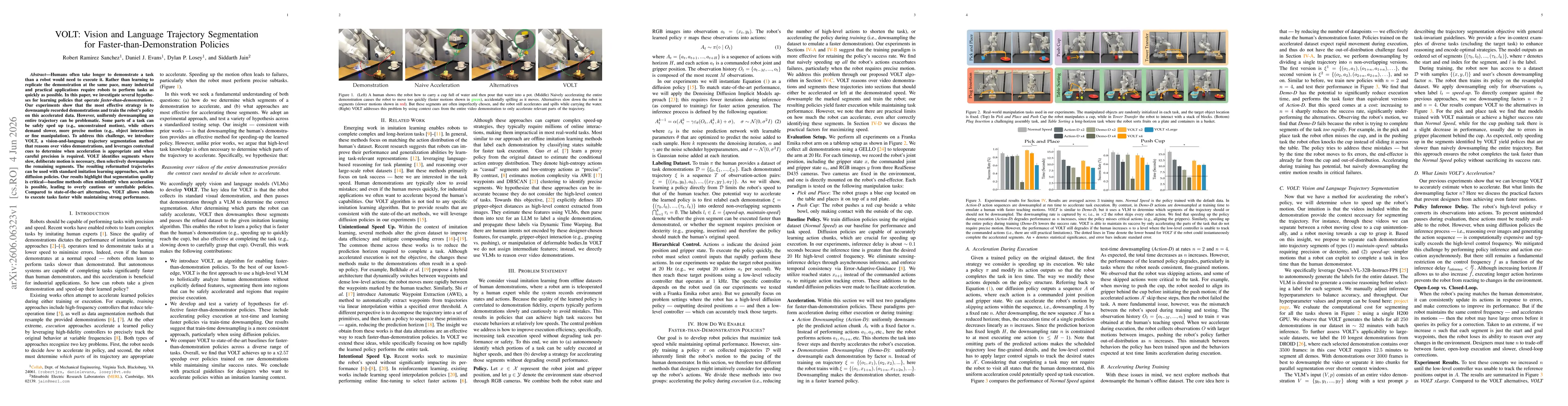 Thumbnail for VOLT: Vision and Language Trajectory Segmentation for Faster-than-Demonstration Policies