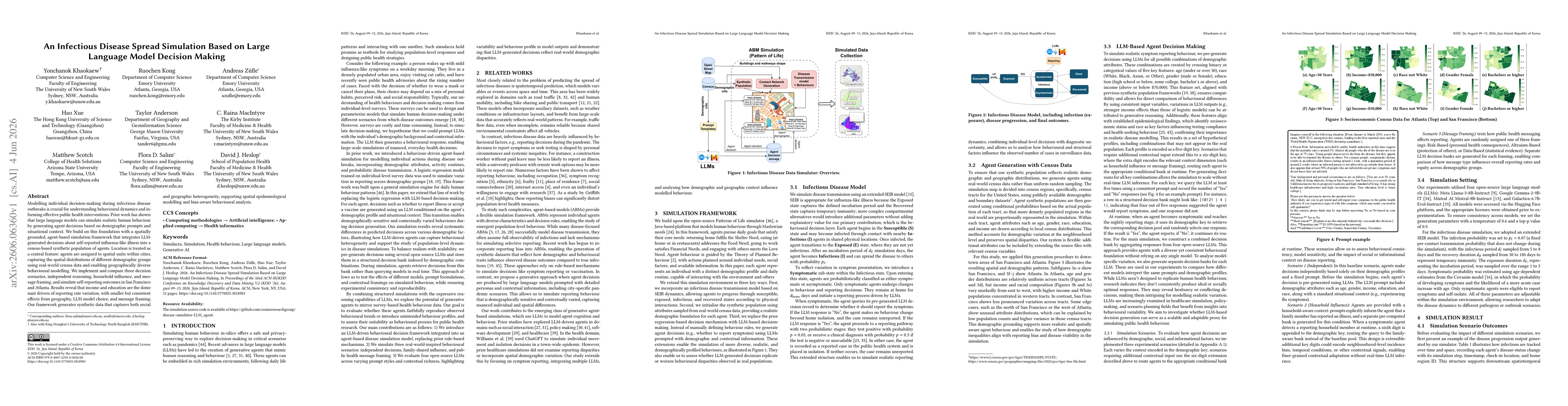 Thumbnail for An Infectious Disease Spread Simulation Based on Large Language Model Decision Making