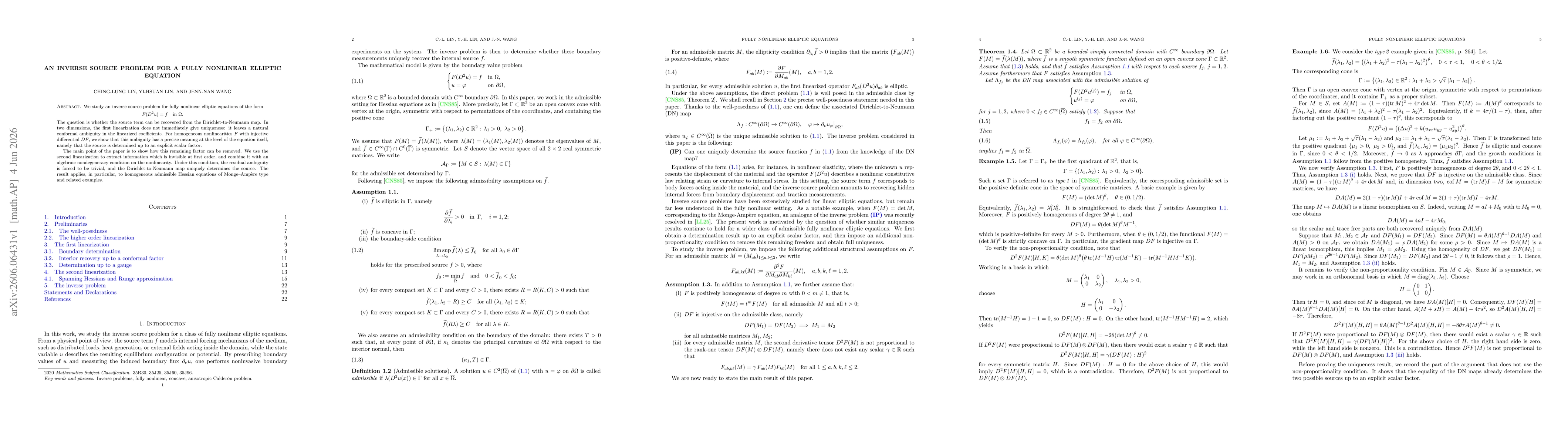 Thumbnail for An inverse source problem for a fully nonlinear elliptic equation