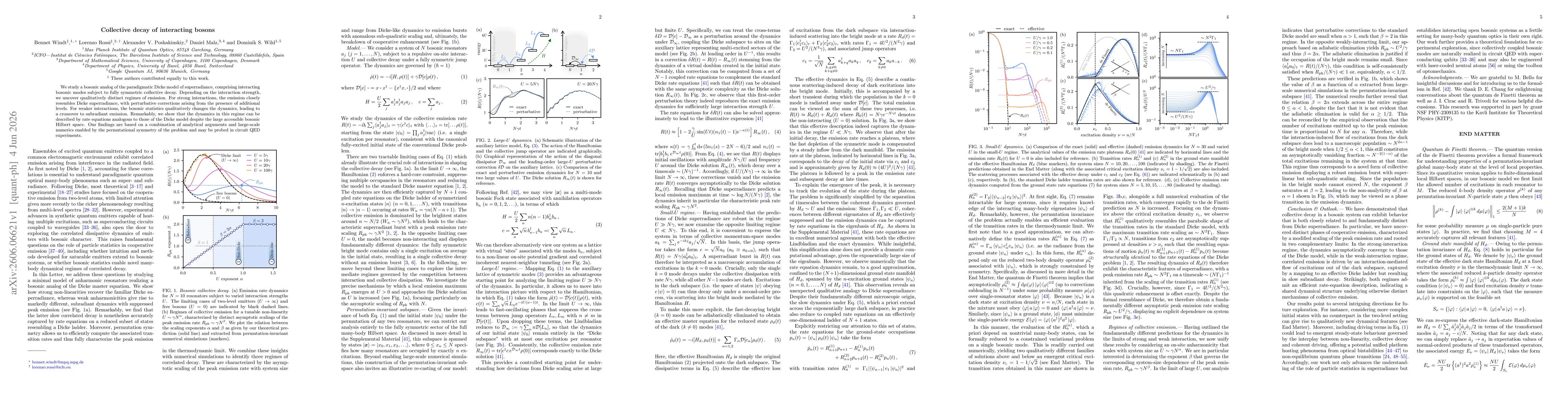 Thumbnail for Collective decay of interacting bosons