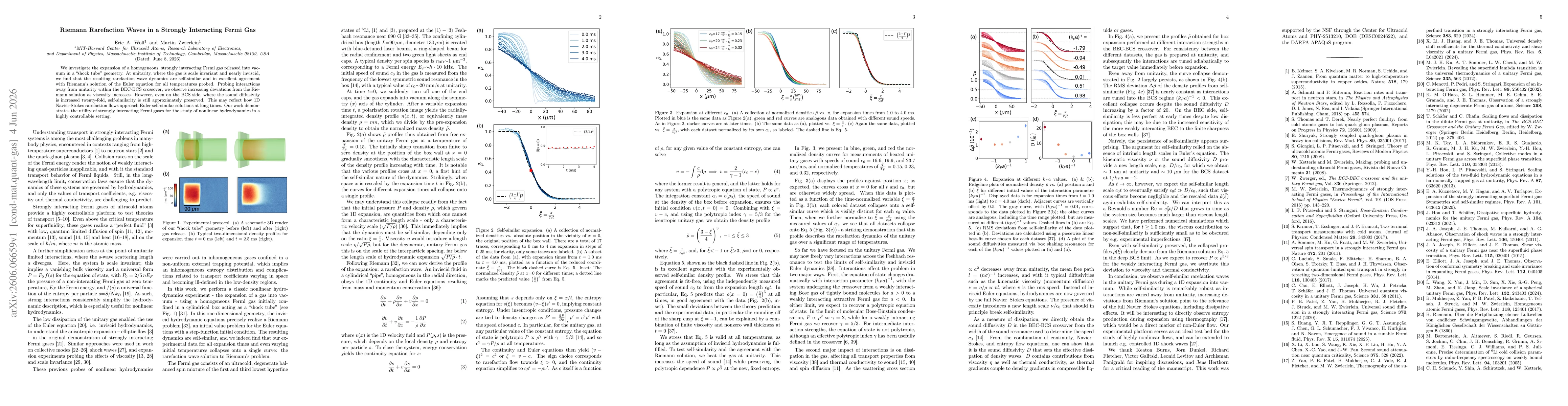 Thumbnail for Riemann Rarefaction Waves in a Strongly Interacting Fermi Gas