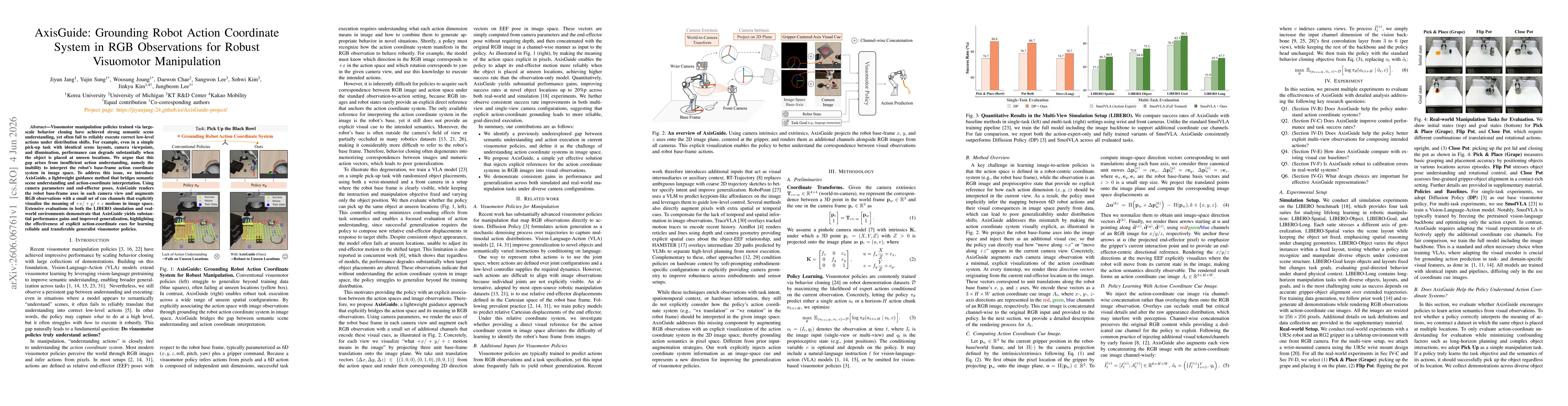 Thumbnail for AxisGuide: Grounding Robot Action Coordinate System in RGB Observations for Robust Visuomotor Manipulation