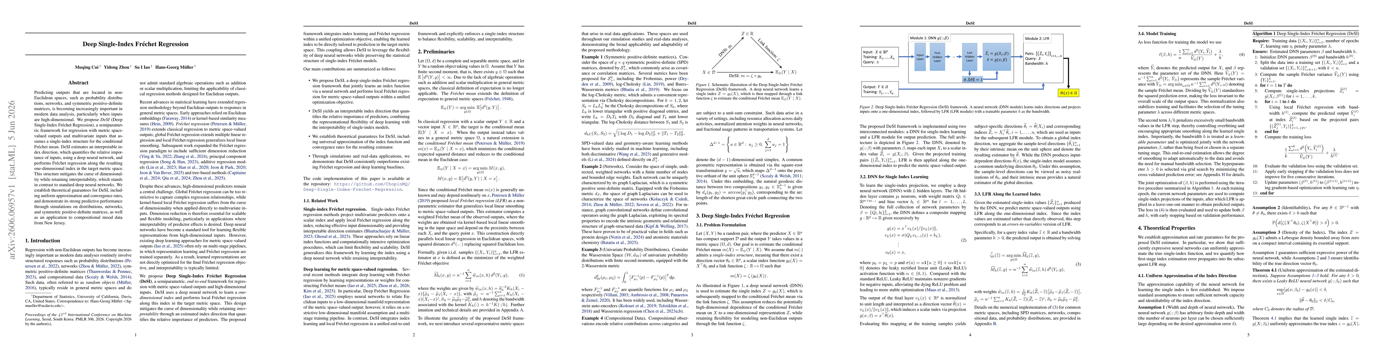 Thumbnail for Deep Single-Index Fréchet Regression