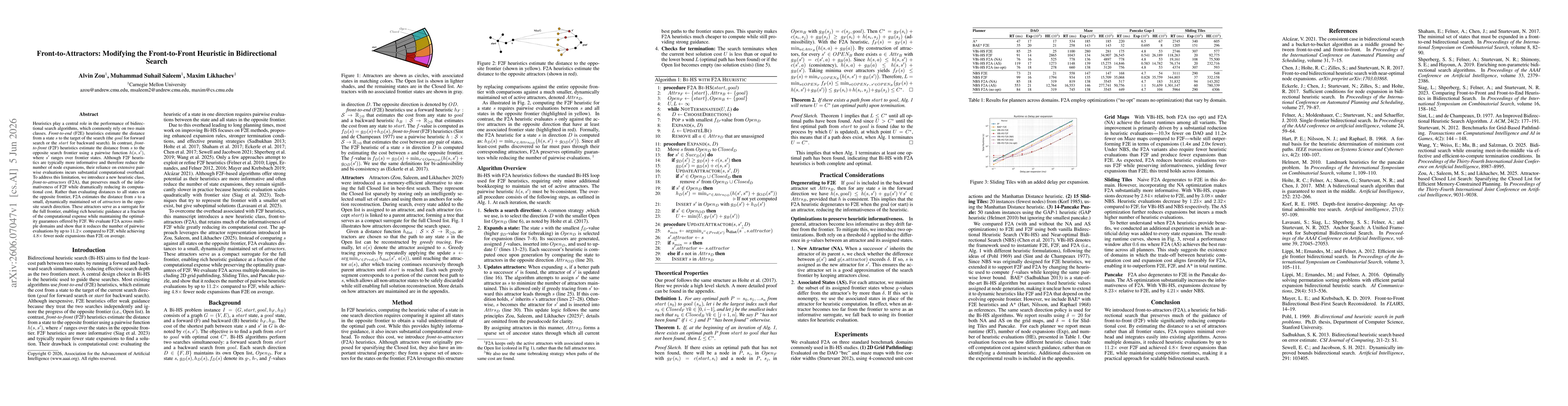 Thumbnail for Front-to-Attractors: Modifying the Front-to-Front Heuristic in Bidirectional Search