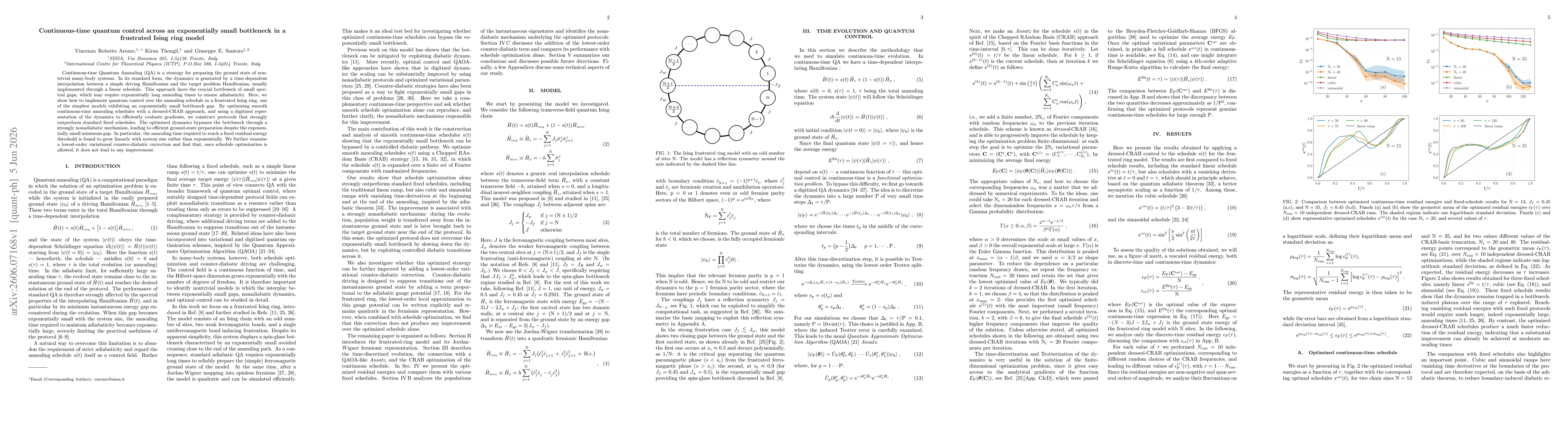Thumbnail for Continuous-time quantum control across an exponentially small bottleneck in a frustrated Ising ring model