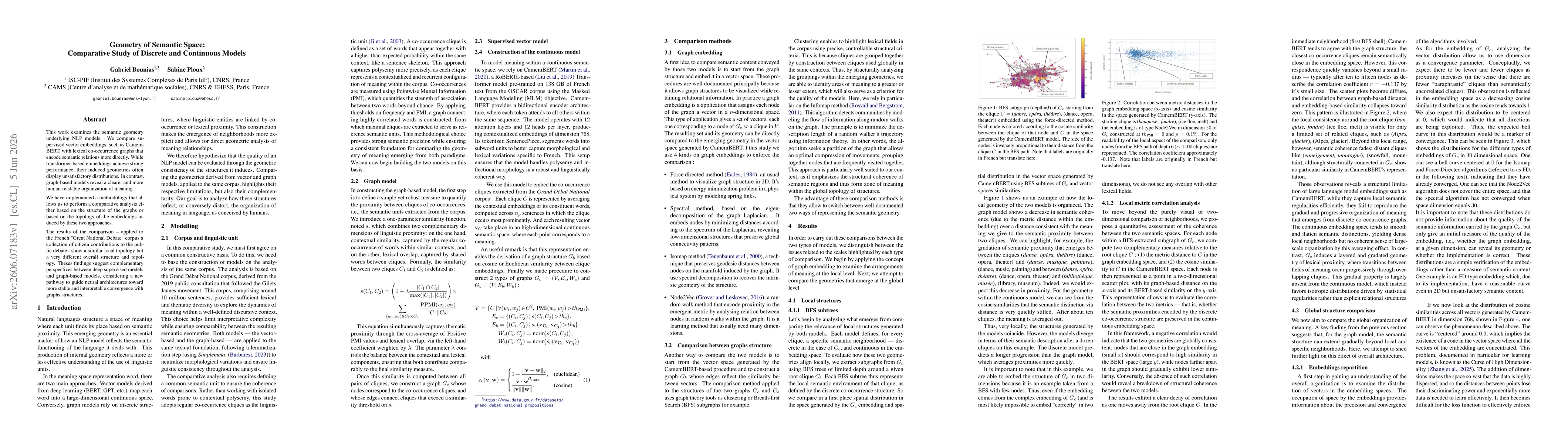 Thumbnail for Geometry of Semantic Space: Comparative Study of Discrete and Continuous Models