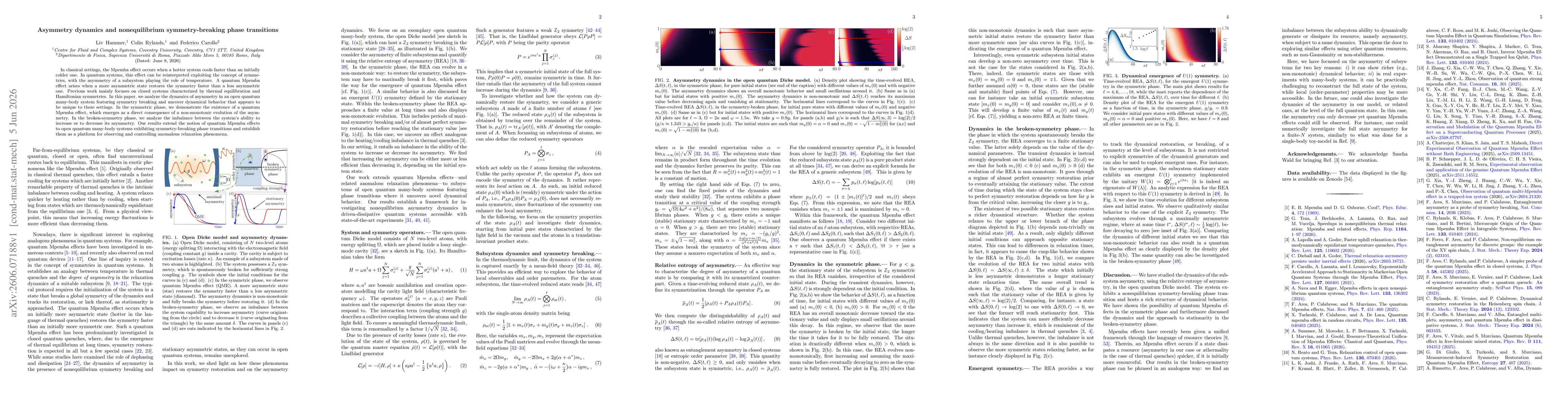 Thumbnail for Asymmetry dynamics and nonequilibrium symmetry-breaking phase transitions