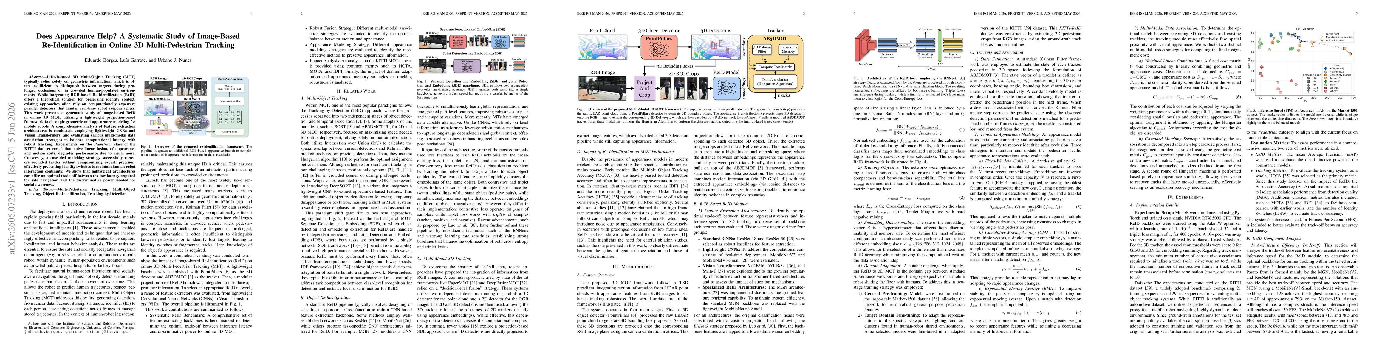 Thumbnail for Does Appearance Help? A Systematic Study of Image-Based Re-Identification in Online 3D Multi-Pedestrian Tracking
