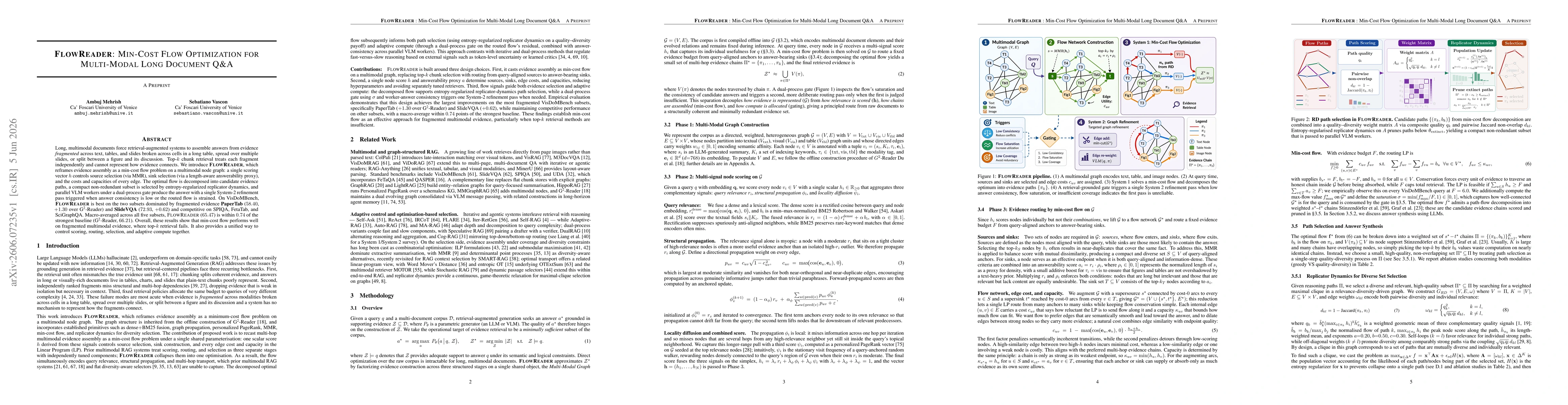 Thumbnail for FLOWREADER: Min-Cost Flow Optimization for Multi-Modal Long Document Q&A