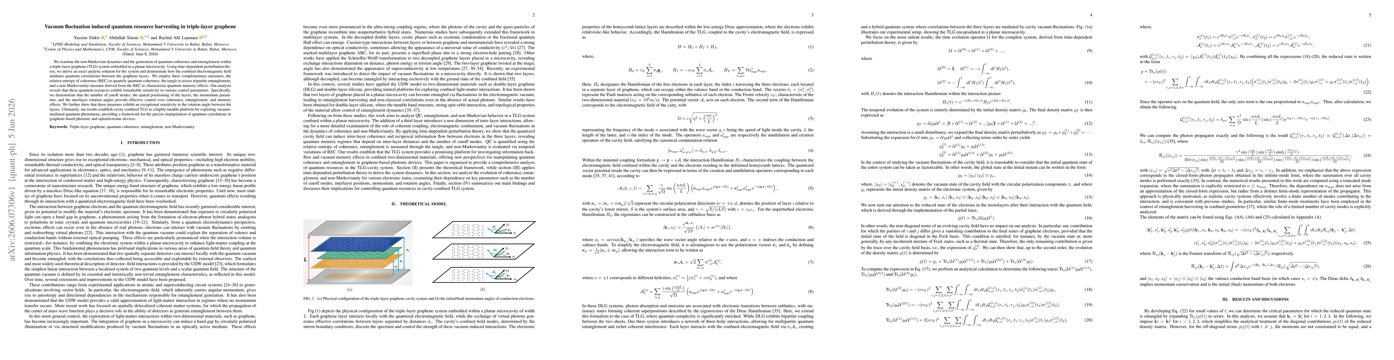 Thumbnail for Vacuum fluctuation induced quantum resource harvesting in triple-layer graphene