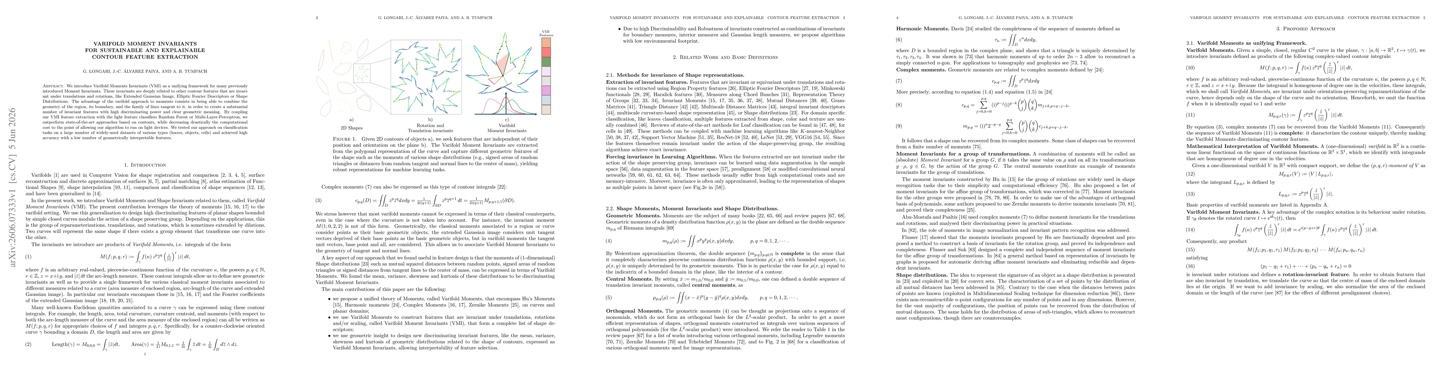 Thumbnail for Varifold Moment Invariants for Sustainable and Explainable Contour Feature Extraction
