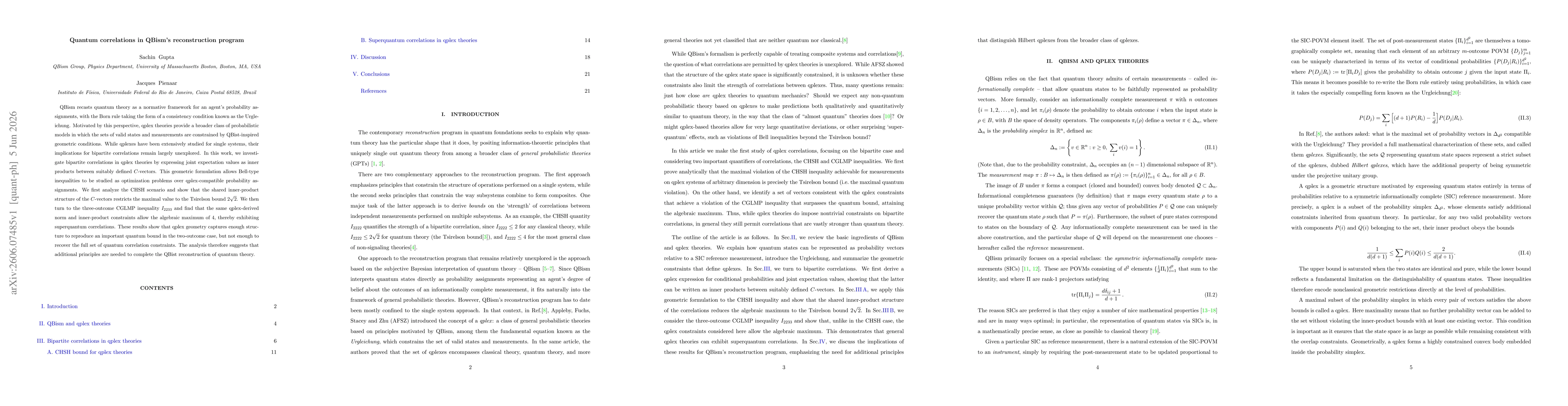 Thumbnail for Quantum correlations in QBism's reconstruction program