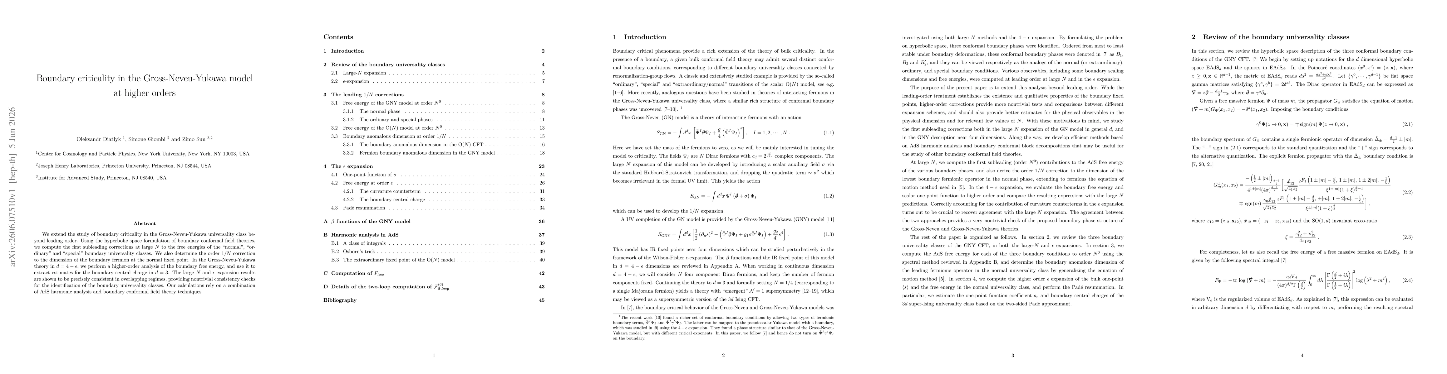 Thumbnail for Boundary criticality in the Gross-Neveu-Yukawa model at higher orders