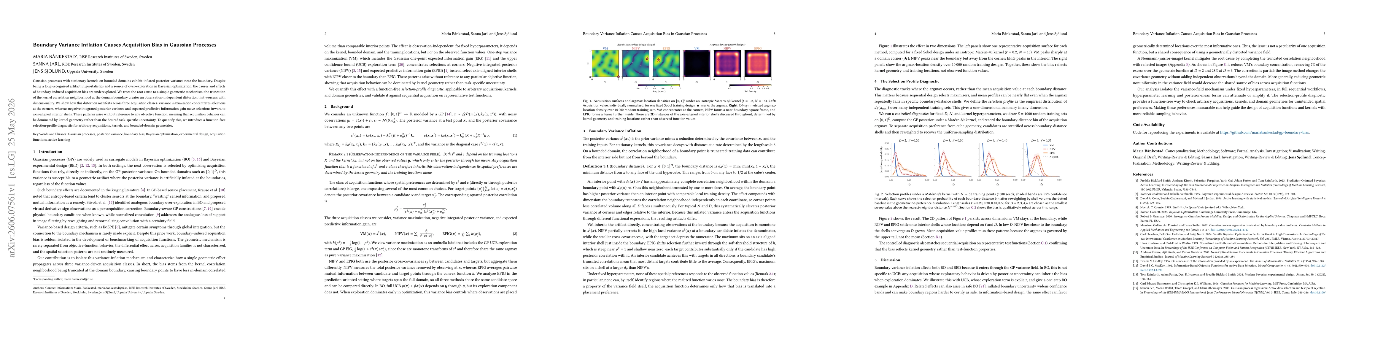 Thumbnail for Boundary Variance Inflation Causes Acquisition Bias in Gaussian Processes