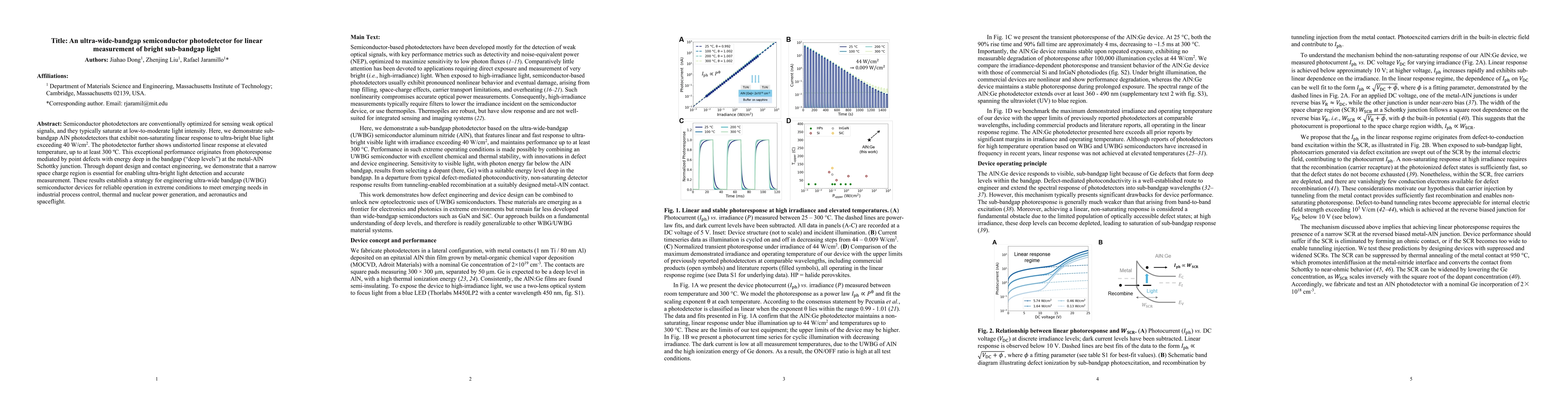 Thumbnail for An ultra-wide-bandgap semiconductor photodetector for linear measurement of bright sub-bandgap light