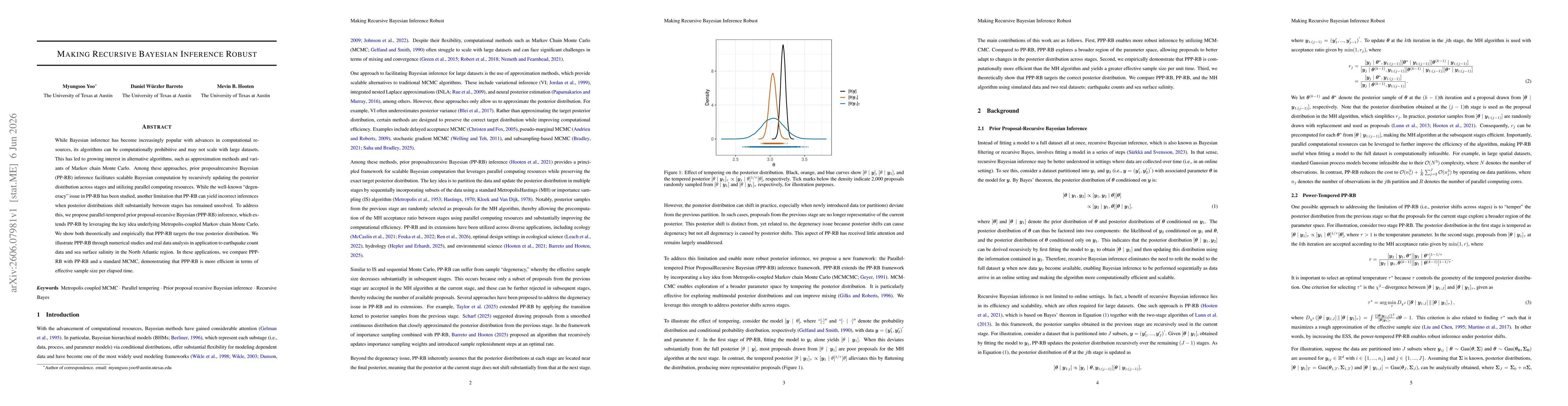 Thumbnail for Making Recursive Bayesian Inference Robust