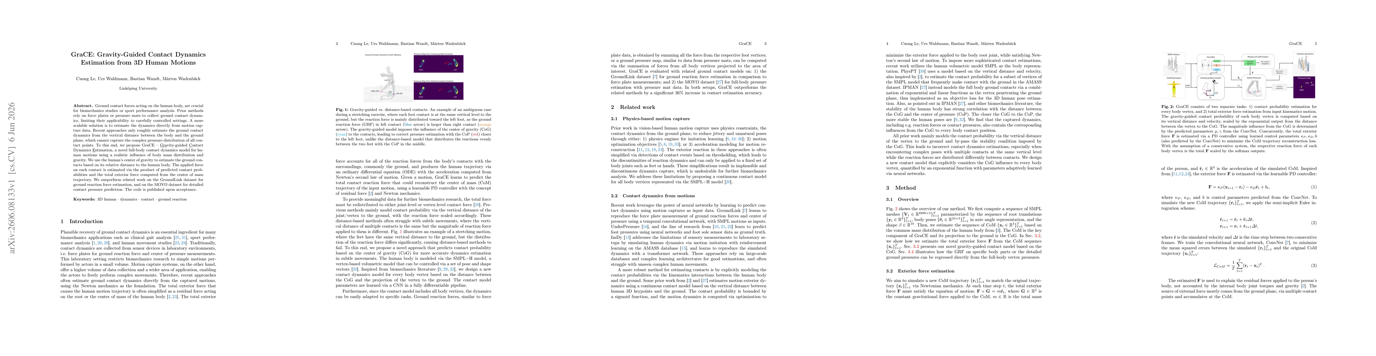 Thumbnail for Gravity-guided Contact Dynamics Estimation from 3D Human Motions
