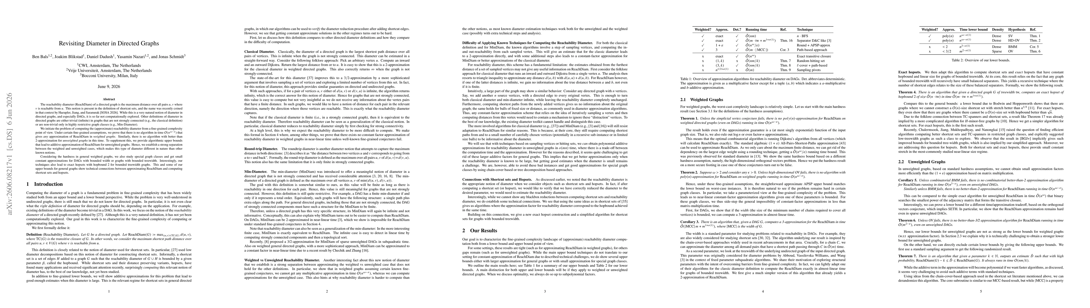 Thumbnail for Revisiting Diameter in Directed Graphs