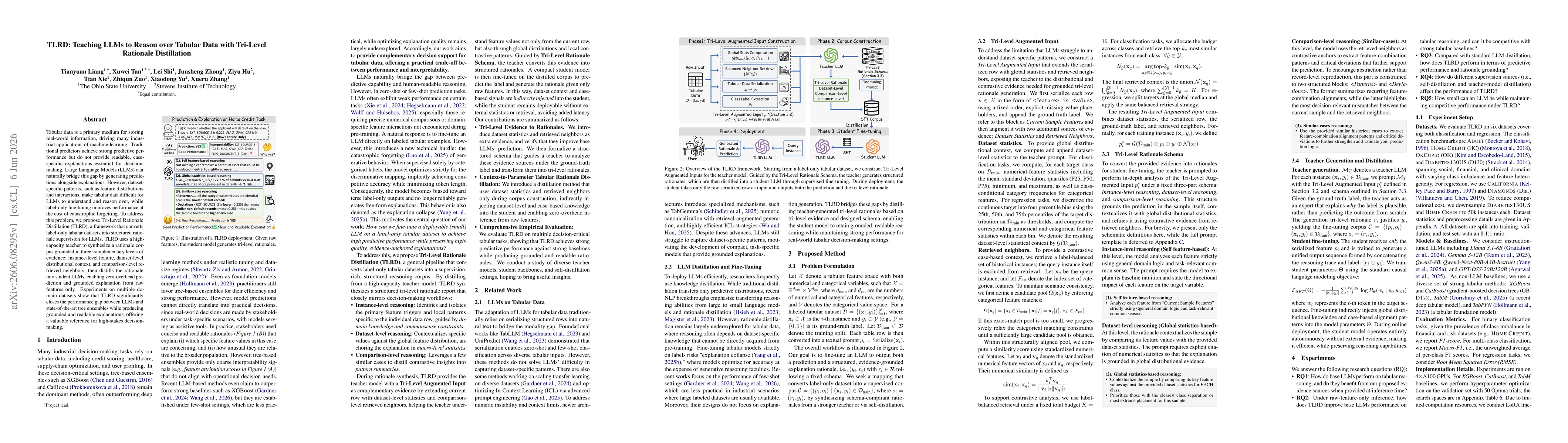 Thumbnail for TLRD: Teaching LLMs to Reason over Tabular Data with Tri-Level Rationale Distillation