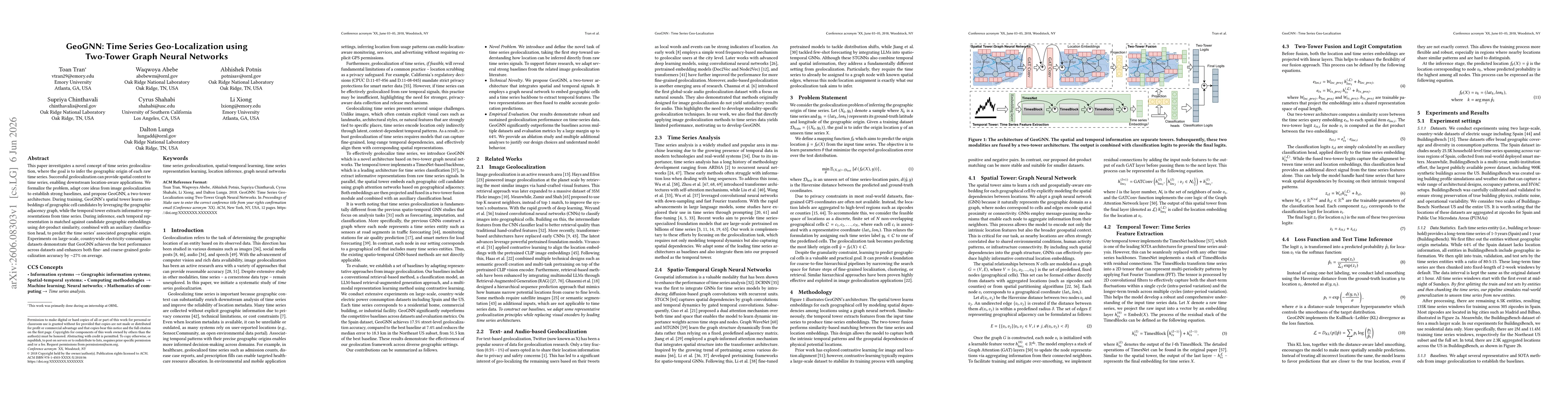 Thumbnail for GeoGNN: Time Series Geo-Localization using Two-Tower Graph Neural Networks