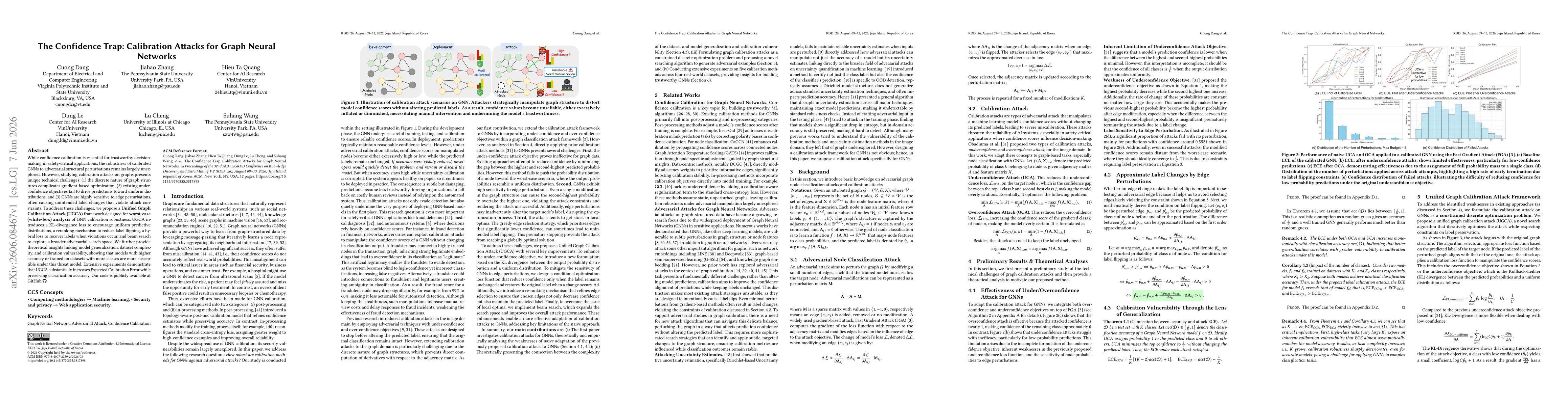 Thumbnail for The Confidence Trap: Calibration Attacks for Graph Neural Networks