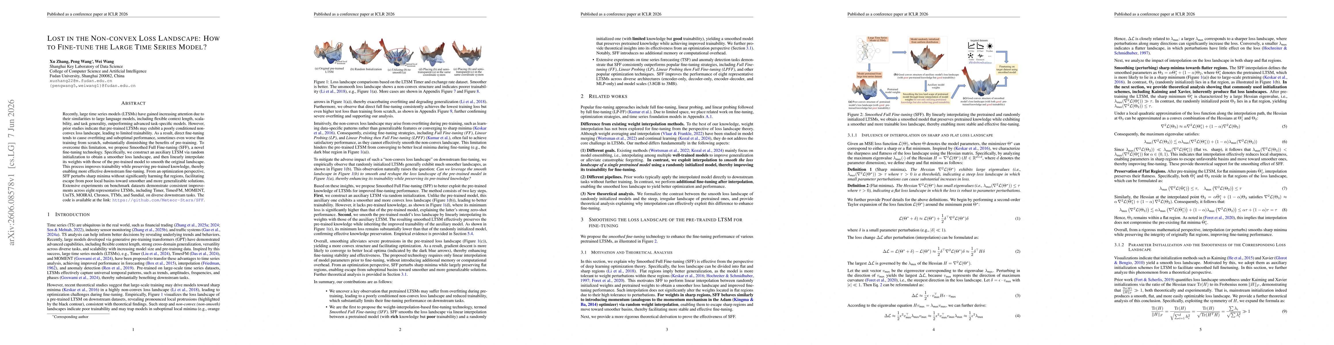Thumbnail for Lost in the Non-convex Loss Landscape: How to Fine-tune the Large Time Series Model?